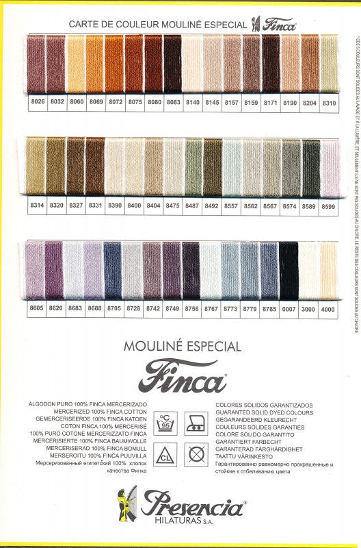 Presencia Floss in 321 Colors ~ All Colors in Stock ~ Easy to Order ~ Made in Spain.