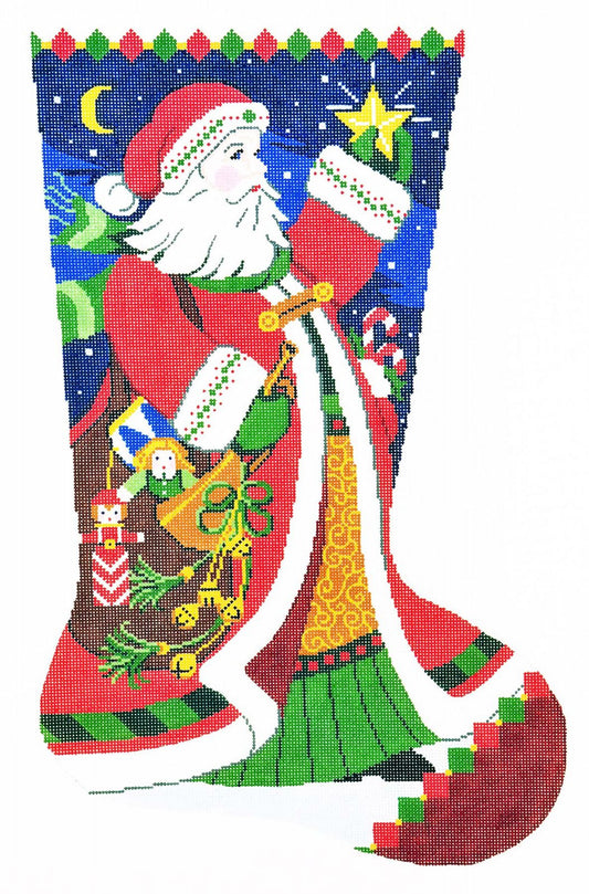 Santa with a Bugle